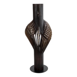 glo-02151-02151_4 GLOBOSTAR® MIHIRO 02151 BOHO ΕΠΙΔΑΠΕΔΙΟ ΦΩΤΙΣΤΙΚΟ ΜΟΝΟΦΩΤΟ 1 X E27 IP20 ΚΑΦΕ ΞΥΛΟ ΜΕ ΜΑΥΡΟ