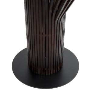 glo-02151-02151_7 GLOBOSTAR® MIHIRO 02151 BOHO ΕΠΙΔΑΠΕΔΙΟ ΦΩΤΙΣΤΙΚΟ ΜΟΝΟΦΩΤΟ 1 X E27 IP20 ΚΑΦΕ ΞΥΛΟ ΜΕ ΜΑΥΡΟ