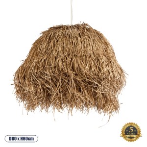 glo-02158-02158_0 GLOBOSTAR® GUADELOUPE 02158 BOHO ΚΡΕΜΑΣΤΟ ΦΩΤΙΣΤΙΚΟ ΠΛΕΓΜΑ ΜΟΝΟΦΩΤΟ 1 X E27 IP20 ΜΠΕΖ ΡΑΦΙ
