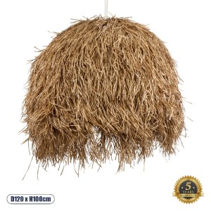 glo-02159-02159_0 GLOBOSTAR® GUADELOUPE 02159 BOHO ΚΡΕΜΑΣΤΟ ΦΩΤΙΣΤΙΚΟ ΠΛΕΓΜΑ ΜΟΝΟΦΩΤΟ 1 X E27 IP20 ΜΠΕΖ ΡΑΦΙ