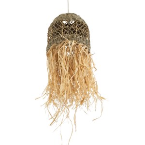 glo-02160-02160_6 GLOBOSTAR® SAINTLUCIA 02160 BOHO ΚΡΕΜΑΣΤΟ ΦΩΤΙΣΤΙΚΟ ΠΛΕΓΜΑ ΜΟΝΟΦΩΤΟ 1 X E27 IP20 ΚΑΦΕ ΡΑΦΙ