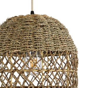 glo-02160-02160_8 GLOBOSTAR® SAINTLUCIA 02160 BOHO ΚΡΕΜΑΣΤΟ ΦΩΤΙΣΤΙΚΟ ΠΛΕΓΜΑ ΜΟΝΟΦΩΤΟ 1 X E27 IP20 ΚΑΦΕ ΡΑΦΙ