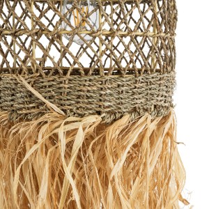 glo-02160-02160_9 GLOBOSTAR® SAINTLUCIA 02160 BOHO ΚΡΕΜΑΣΤΟ ΦΩΤΙΣΤΙΚΟ ΠΛΕΓΜΑ ΜΟΝΟΦΩΤΟ 1 X E27 IP20 ΚΑΦΕ ΡΑΦΙ