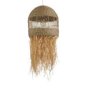 glo-02161-02161_2 GLOBOSTAR® SAINTLUCIA 02161 BOHO ΚΡΕΜΑΣΤΟ ΦΩΤΙΣΤΙΚΟ ΠΛΕΓΜΑ ΜΟΝΟΦΩΤΟ 1 X E27 IP20 ΜΠΕΖ ΡΑΦΙ