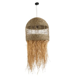 glo-02161-02161_4 GLOBOSTAR® SAINTLUCIA 02161 BOHO ΚΡΕΜΑΣΤΟ ΦΩΤΙΣΤΙΚΟ ΠΛΕΓΜΑ ΜΟΝΟΦΩΤΟ 1 X E27 IP20 ΜΠΕΖ ΡΑΦΙ