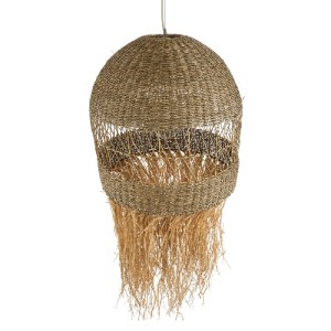 glo-02161-02161_7 GLOBOSTAR® SAINTLUCIA 02161 BOHO ΚΡΕΜΑΣΤΟ ΦΩΤΙΣΤΙΚΟ ΠΛΕΓΜΑ ΜΟΝΟΦΩΤΟ 1 X E27 IP20 ΜΠΕΖ ΡΑΦΙ