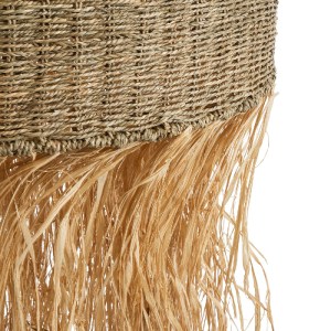 glo-02161-02161_9 GLOBOSTAR® SAINTLUCIA 02161 BOHO ΚΡΕΜΑΣΤΟ ΦΩΤΙΣΤΙΚΟ ΠΛΕΓΜΑ ΜΟΝΟΦΩΤΟ 1 X E27 IP20 ΜΠΕΖ ΡΑΦΙ