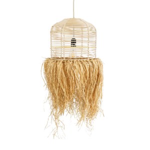 glo-02162-02162_5 GLOBOSTAR® BASSETERRE 02162 BOHO ΚΡΕΜΑΣΤΟ ΦΩΤΙΣΤΙΚΟ ΠΛΕΓΜΑ ΜΟΝΟΦΩΤΟ 1 X E27 IP20 ΜΠΕΖ ΞΥΛΟ