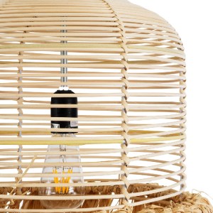 glo-02162-02162_8 GLOBOSTAR® BASSETERRE 02162 BOHO ΚΡΕΜΑΣΤΟ ΦΩΤΙΣΤΙΚΟ ΠΛΕΓΜΑ ΜΟΝΟΦΩΤΟ 1 X E27 IP20 ΜΠΕΖ ΞΥΛΟ
