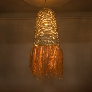 glo-02171-02171_3 GLOBOSTAR® LETA 02171 BOHO ΚΡΕΜΑΣΤΟ ΦΩΤΙΣΤΙΚΟ ΠΛΕΓΜΑ ΜΟΝΟΦΩΤΟ 1 X E27 IP20 ΜΠΕΖ ΡΑΦΙΑ - Μ5