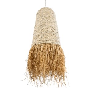 glo-02171-02171_6 GLOBOSTAR® LETA 02171 BOHO ΚΡΕΜΑΣΤΟ ΦΩΤΙΣΤΙΚΟ ΠΛΕΓΜΑ ΜΟΝΟΦΩΤΟ 1 X E27 IP20 ΜΠΕΖ ΡΑΦΙΑ - Μ5
