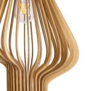 glo-02172-02172_8 GLOBOSTAR® MIHIRO 02172 BOHO ΚΡΕΜΑΣΤΟ ΦΩΤΙΣΤΙΚΟ ΠΛΕΓΜΑ ΜΟΝΟΦΩΤΟ 1 X E27 IP20 ΜΠΕΖ ΞΥΛΟ - Μ