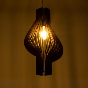 glo-02173-02173_3 GLOBOSTAR® MIHIRO 02173 BOHO ΚΡΕΜΑΣΤΟ ΦΩΤΙΣΤΙΚΟ ΠΛΕΓΜΑ ΜΟΝΟΦΩΤΟ 1 X E27 IP20 ΚΑΦΕ ΞΥΛΟ - Μ