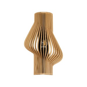 glo-02174-02174_4 GLOBOSTAR® MIHIRO 02174 BOHO ΕΠΙΤΟΙΧΙΟ ΦΩΤΙΣΤΙΚΟ ΑΠΛΙΚΑ ΜΟΝΟΦΩΤΟ 1 X E27 IP20 ΚΑΦΕ ΞΥΛΟ - 