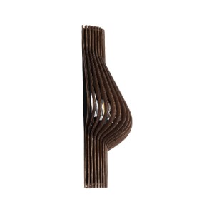 glo-02175-02175_5 GLOBOSTAR® MIHIRO 02175 BOHO ΕΠΙΤΟΙΧΙΟ ΦΩΤΙΣΤΙΚΟ ΑΠΛΙΚΑ ΜΟΝΟΦΩΤΟ 1 X E27 IP20 ΚΑΦΕ ΞΥΛΟ - 