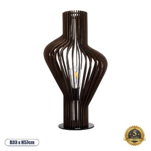 glo-02177-02177_0 GLOBOSTAR® MIHIRO 02177 BOHO ΕΠΙΤΡΑΠΕΖΙΟ ΦΩΤΙΣΤΙΚΟ ΜΟΝΟΦΩΤΟ 1 X E27 AC220-240V IP20 - Φ33 