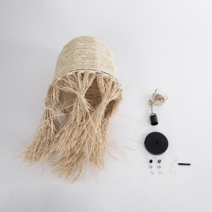 glo-02178-02178_10 GLOBOSTAR® AREMBEPE 02178 BOHO ΚΡΕΜΑΣΤΟ ΦΩΤΙΣΤΙΚΟ ΠΛΕΓΜΑ ΜΟΝΟΦΩΤΟ 1 X E27 IP20 ΜΠΕΖ ΡΑΦΙΑ 