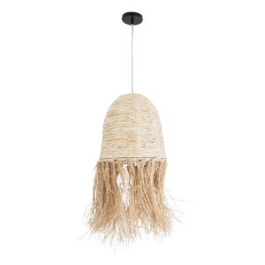 glo-02178-02178_4 GLOBOSTAR® AREMBEPE 02178 BOHO ΚΡΕΜΑΣΤΟ ΦΩΤΙΣΤΙΚΟ ΠΛΕΓΜΑ ΜΟΝΟΦΩΤΟ 1 X E27 IP20 ΜΠΕΖ ΡΑΦΙΑ 
