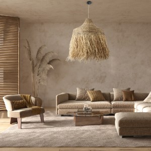 glo-02186-post_268 GLOBOSTAR® PORTOFERRAIO 02186 BOHO ΚΡΕΜΑΣΤΟ ΦΩΤΙΣΤΙΚΟ ΠΛΕΓΜΑ ΜΟΝΟΦΩΤΟ 1 X E27 IP20 ΜΠΕΖ ΡΑ