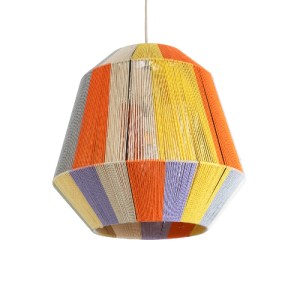 glo-02188-02188_2 GLOBOSTAR® SALERNO 02188 BOHO ΚΡΕΜΑΣΤΟ ΦΩΤΙΣΤΙΚΟ ΠΛΕΓΜΑ ΜΟΝΟΦΩΤΟ 1 X E27 IP20 ΠΟΛΥΧΡΩΜΟ ΣΧ