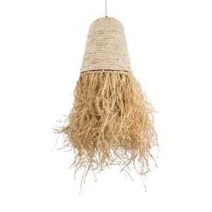 glo-02189-02189_5 GLOBOSTAR® LETA 02189 BOHO ΚΡΕΜΑΣΤΟ ΦΩΤΙΣΤΙΚΟ ΠΛΕΓΜΑ ΜΟΝΟΦΩΤΟ 1 X E27 IP20 ΜΠΕΖ ΡΑΦΙΑ - Μ3
