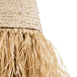 glo-02189-02189_8 GLOBOSTAR® LETA 02189 BOHO ΚΡΕΜΑΣΤΟ ΦΩΤΙΣΤΙΚΟ ΠΛΕΓΜΑ ΜΟΝΟΦΩΤΟ 1 X E27 IP20 ΜΠΕΖ ΡΑΦΙΑ - Μ3