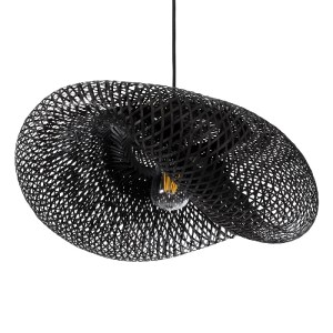 glo-02201-02201_6 GLOBOSTAR® MEXICO 02201 BOHO ΚΡΕΜΑΣΤΟ ΦΩΤΙΣΤΙΚΟ ΠΛΕΓΜΑ ΜΟΝΟΦΩΤΟ 1 X E27 IP20 ΜΑΥΡΟ ΞΥΛΟ - 