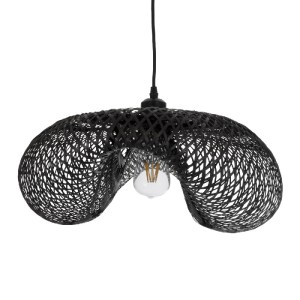 glo-02201-02201_9 GLOBOSTAR® MEXICO 02201 BOHO ΚΡΕΜΑΣΤΟ ΦΩΤΙΣΤΙΚΟ ΠΛΕΓΜΑ ΜΟΝΟΦΩΤΟ 1 X E27 IP20 ΜΑΥΡΟ ΞΥΛΟ - 