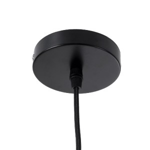 glo-02202-02202_10 GLOBOSTAR® MEXICO 02202 BOHO ΚΡΕΜΑΣΤΟ ΦΩΤΙΣΤΙΚΟ ΠΛΕΓΜΑ ΜΟΝΟΦΩΤΟ 1 X E27 IP20 ΜΑΥΡΟ ΞΥΛΟ - 