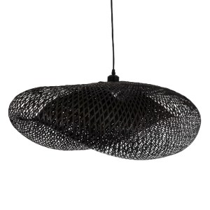 glo-02202-02202_5 GLOBOSTAR® MEXICO 02202 BOHO ΚΡΕΜΑΣΤΟ ΦΩΤΙΣΤΙΚΟ ΠΛΕΓΜΑ ΜΟΝΟΦΩΤΟ 1 X E27 IP20 ΜΑΥΡΟ ΞΥΛΟ - 