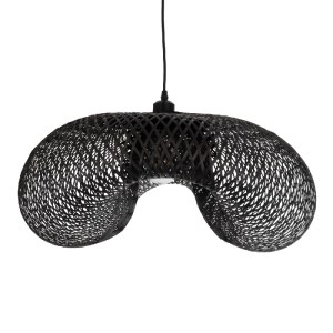 glo-02202-02202_9 GLOBOSTAR® MEXICO 02202 BOHO ΚΡΕΜΑΣΤΟ ΦΩΤΙΣΤΙΚΟ ΠΛΕΓΜΑ ΜΟΝΟΦΩΤΟ 1 X E27 IP20 ΜΑΥΡΟ ΞΥΛΟ - 