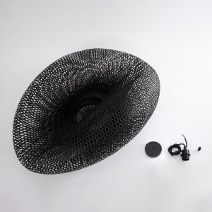 glo-02203-02203_11 GLOBOSTAR® MEXICO 02203 BOHO ΚΡΕΜΑΣΤΟ ΦΩΤΙΣΤΙΚΟ ΠΛΕΓΜΑ ΜΟΝΟΦΩΤΟ 1 X E27 IP20 ΜΑΥΡΟ ΞΥΛΟ - 