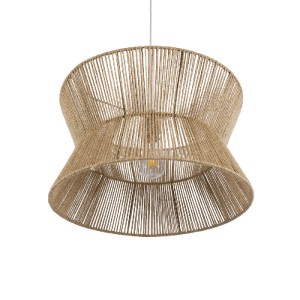 glo-02204-02204_6 GLOBOSTAR® BISBEE 02204 BOHO ΚΡΕΜΑΣΤΟ ΦΩΤΙΣΤΙΚΟ ΠΛΕΓΜΑ ΜΟΝΟΦΩΤΟ 1 X E27 IP20 ΜΠΕΖ ΣΧΟΙΝΙ -