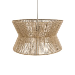 glo-02204-02204_7 GLOBOSTAR® BISBEE 02204 BOHO ΚΡΕΜΑΣΤΟ ΦΩΤΙΣΤΙΚΟ ΠΛΕΓΜΑ ΜΟΝΟΦΩΤΟ 1 X E27 IP20 ΜΠΕΖ ΣΧΟΙΝΙ -