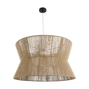 glo-02205-02205_4 GLOBOSTAR® BISBEE 02205 BOHO ΚΡΕΜΑΣΤΟ ΦΩΤΙΣΤΙΚΟ ΠΛΕΓΜΑ ΜΟΝΟΦΩΤΟ 1 X E27 IP20 ΜΠΕΖ ΣΧΟΙΝΙ -