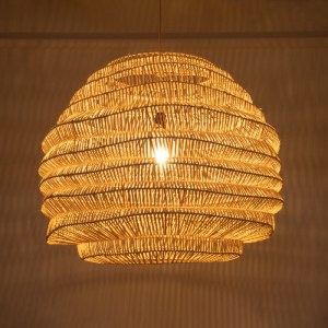 glo-02207-02207_3 GLOBOSTAR® OREGON 02207 BOHO ΚΡΕΜΑΣΤΟ ΦΩΤΙΣΤΙΚΟ ΠΛΕΓΜΑ ΜΟΝΟΦΩΤΟ 1 X E27 IP20 ΜΠΕΖ ΞΥΛΟ - Μ