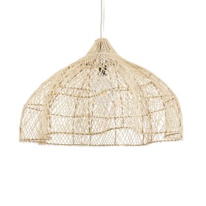 glo-02211-02211_2 GLOBOSTAR® ADEJE 02211 BOHO ΚΡΕΜΑΣΤΟ ΦΩΤΙΣΤΙΚΟ ΠΛΕΓΜΑ ΜΟΝΟΦΩΤΟ 1 X E27 IP20 ΜΠΕΖ ΞΥΛΟ - Μ8