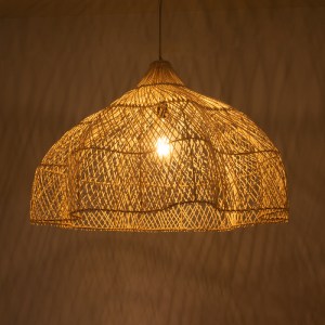 glo-02211-02211_3 GLOBOSTAR® ADEJE 02211 BOHO ΚΡΕΜΑΣΤΟ ΦΩΤΙΣΤΙΚΟ ΠΛΕΓΜΑ ΜΟΝΟΦΩΤΟ 1 X E27 IP20 ΜΠΕΖ ΞΥΛΟ - Μ8