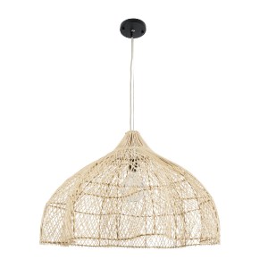 glo-02211-02211_4 GLOBOSTAR® ADEJE 02211 BOHO ΚΡΕΜΑΣΤΟ ΦΩΤΙΣΤΙΚΟ ΠΛΕΓΜΑ ΜΟΝΟΦΩΤΟ 1 X E27 IP20 ΜΠΕΖ ΞΥΛΟ - Μ8