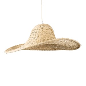 glo-02214-02214_2 GLOBOSTAR® ESPARGOS 02214 BOHO ΚΡΕΜΑΣΤΟ ΦΩΤΙΣΤΙΚΟ ΠΛΕΓΜΑ ΜΟΝΟΦΩΤΟ 1 X E27 IP20 ΜΠΕΖ ΞΥΛΟ -