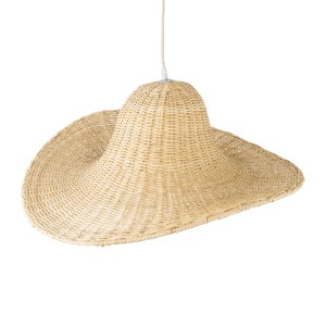 glo-02214-02214_6 GLOBOSTAR® ESPARGOS 02214 BOHO ΚΡΕΜΑΣΤΟ ΦΩΤΙΣΤΙΚΟ ΠΛΕΓΜΑ ΜΟΝΟΦΩΤΟ 1 X E27 IP20 ΜΠΕΖ ΞΥΛΟ -