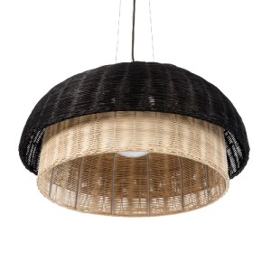 glo-02216-02216_6 GLOBOSTAR® CORSICA 02216 BOHO ΚΡΕΜΑΣΤΟ ΦΩΤΙΣΤΙΚΟ ΚΑΜΠΑΝΑ ΜΟΝΟΦΩΤΟ 1 X E27 IP20 ΜΑΥΡΟ & ΜΠΕ