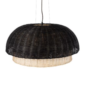 glo-02216-02216_7 GLOBOSTAR® CORSICA 02216 BOHO ΚΡΕΜΑΣΤΟ ΦΩΤΙΣΤΙΚΟ ΚΑΜΠΑΝΑ ΜΟΝΟΦΩΤΟ 1 X E27 IP20 ΜΑΥΡΟ & ΜΠΕ