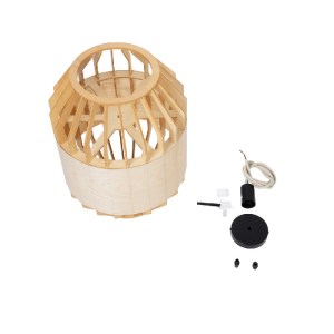 glo-02220-02220_10 GLOBOSTAR® GALIA 02220 BOHO ΚΡΕΜΑΣΤΟ ΦΩΤΙΣΤΙΚΟ ΠΛΕΓΜΑ ΜΟΝΟΦΩΤΟ 1 X E27 IP20 ΜΠΕΖ & ΚΑΦΕ ΞΥ