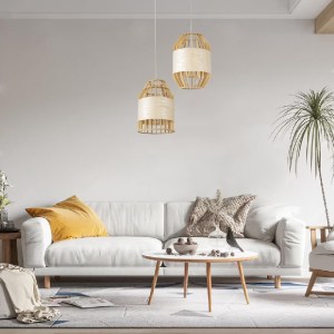 glo-02220-2e3d3a_post_255 GLOBOSTAR® GALIA 02220 BOHO ΚΡΕΜΑΣΤΟ ΦΩΤΙΣΤΙΚΟ ΠΛΕΓΜΑ ΜΟΝΟΦΩΤΟ 1 X E27 IP20 ΜΠΕΖ & ΚΑΦΕ ΞΥ
