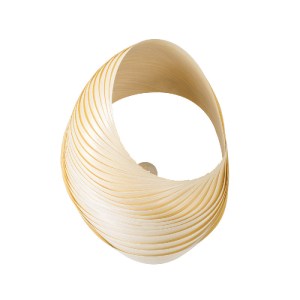 glo-02224-02224_4 GLOBOSTAR® SALREL 02224 BOHO ΕΠΙΤΟΙΧΙΟ ΦΩΤΙΣΤΙΚΟ ΑΠΛΙΚΑ ΜΟΝΟΦΩΤΟ 1 X E27 IP20 ΜΠΕΖ ΞΥΛΟ - 