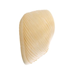 glo-02224-02224_5 GLOBOSTAR® SALREL 02224 BOHO ΕΠΙΤΟΙΧΙΟ ΦΩΤΙΣΤΙΚΟ ΑΠΛΙΚΑ ΜΟΝΟΦΩΤΟ 1 X E27 IP20 ΜΠΕΖ ΞΥΛΟ - 