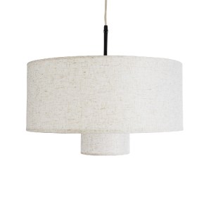 glo-02226-02226_5 GLOBOSTAR® MARIGOLD 02226 BOHO ΚΡΕΜΑΣΤΟ ΦΩΤΙΣΤΙΚΟ ΚΑΠΕΛΟ ΜΟΝΟΦΩΤΟ 1 X E27 IP20 ΛΕΥΚΟ ΥΦΑΣΜ