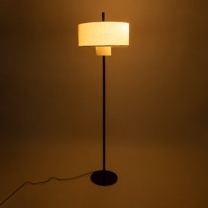 glo-02228-02228_3 GLOBOSTAR® MARIGOLD 02228 ΜΟΝΤΕΡΝΟ ΕΠΙΔΑΠΕΔΙΟ ΦΩΤΙΣΤΙΚΟ ΤΡΙΦΩΤΟ 3 X E27 IP20 ΜΑΥΡΟ ΑΛΟΥΜΙΝ