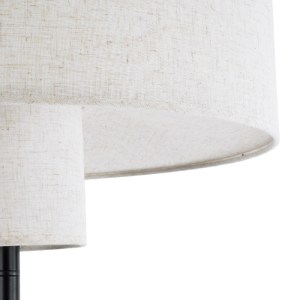 glo-02228-02228_7 GLOBOSTAR® MARIGOLD 02228 ΜΟΝΤΕΡΝΟ ΕΠΙΔΑΠΕΔΙΟ ΦΩΤΙΣΤΙΚΟ ΤΡΙΦΩΤΟ 3 X E27 IP20 ΜΑΥΡΟ ΑΛΟΥΜΙΝ